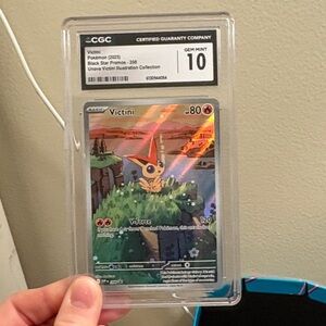 Victini Pokémon Promo Graded Card - Holo Illustration